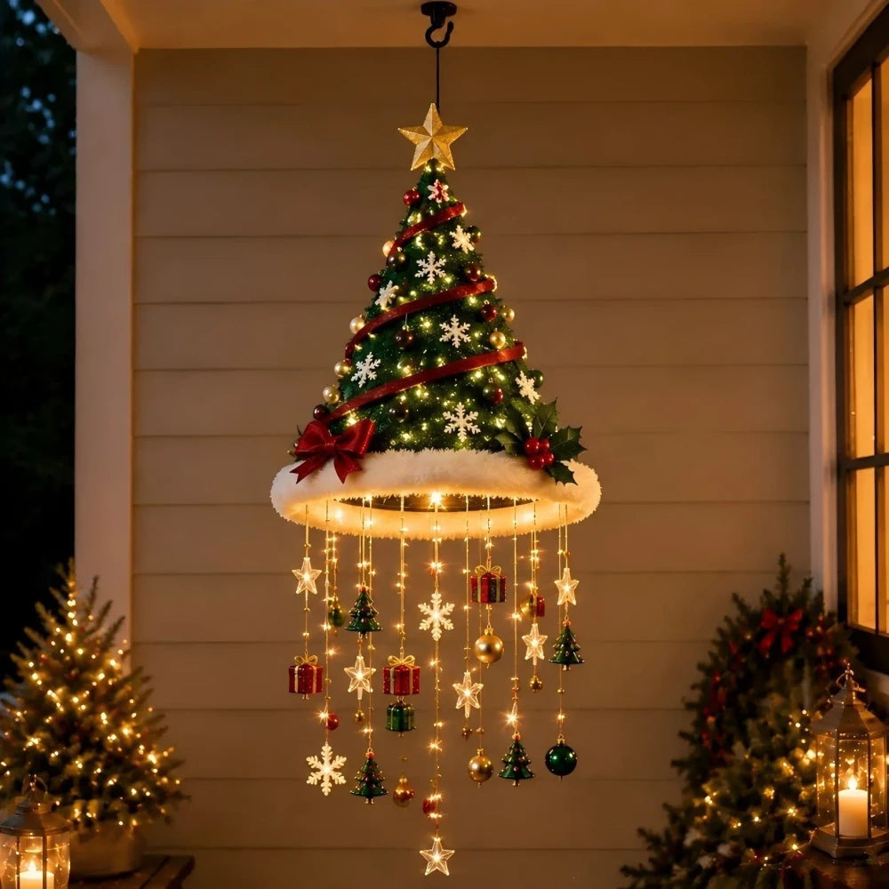 LED Santa Hat Hanging Light