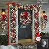 Festive Holiday Christmas Wreath