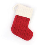 Knitted Alphabet Christmas Stockings