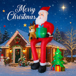 Inflatable Santa Claus Yard Decoration