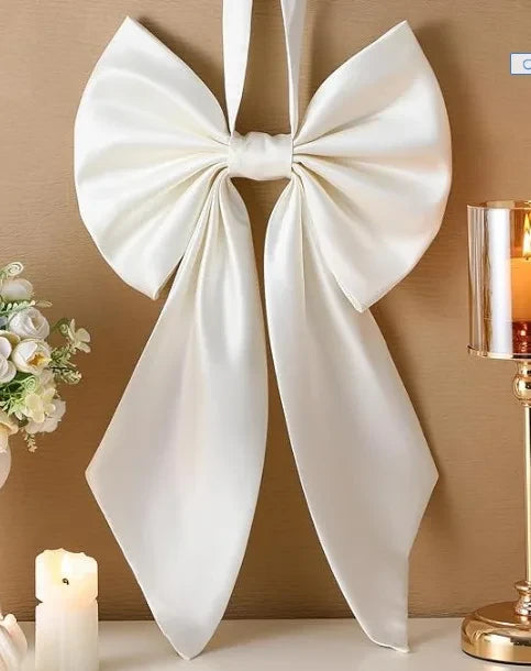 Large Velvet Christmas Tree Bow