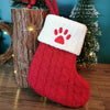 Knitted Alphabet Christmas Stockings