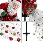 Luces LED de Navidad de Santa para jardín