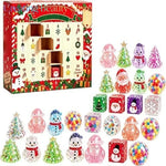 Silicone Mochi Squishy Toys Christmas Advent Calendar