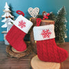 Knitted Alphabet Christmas Stockings