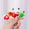 Christmas Silicone USB Cable Protector