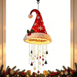 Guirlande lumineuse LED chapeau de Père Noël