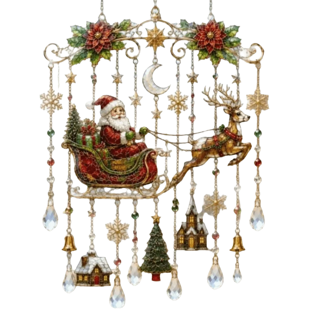 Acrylic Christmas Hanging Ornament