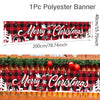 Christmas Outdoor Holiday Banner