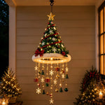 Guirlande lumineuse LED chapeau de Père Noël