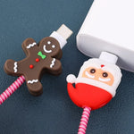 Christmas Silicone USB Cable Protector