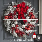 Festive Holiday Christmas Wreath