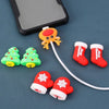 Christmas Silicone USB Cable Protector