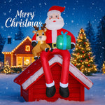 Inflatable Santa Claus Yard Decoration