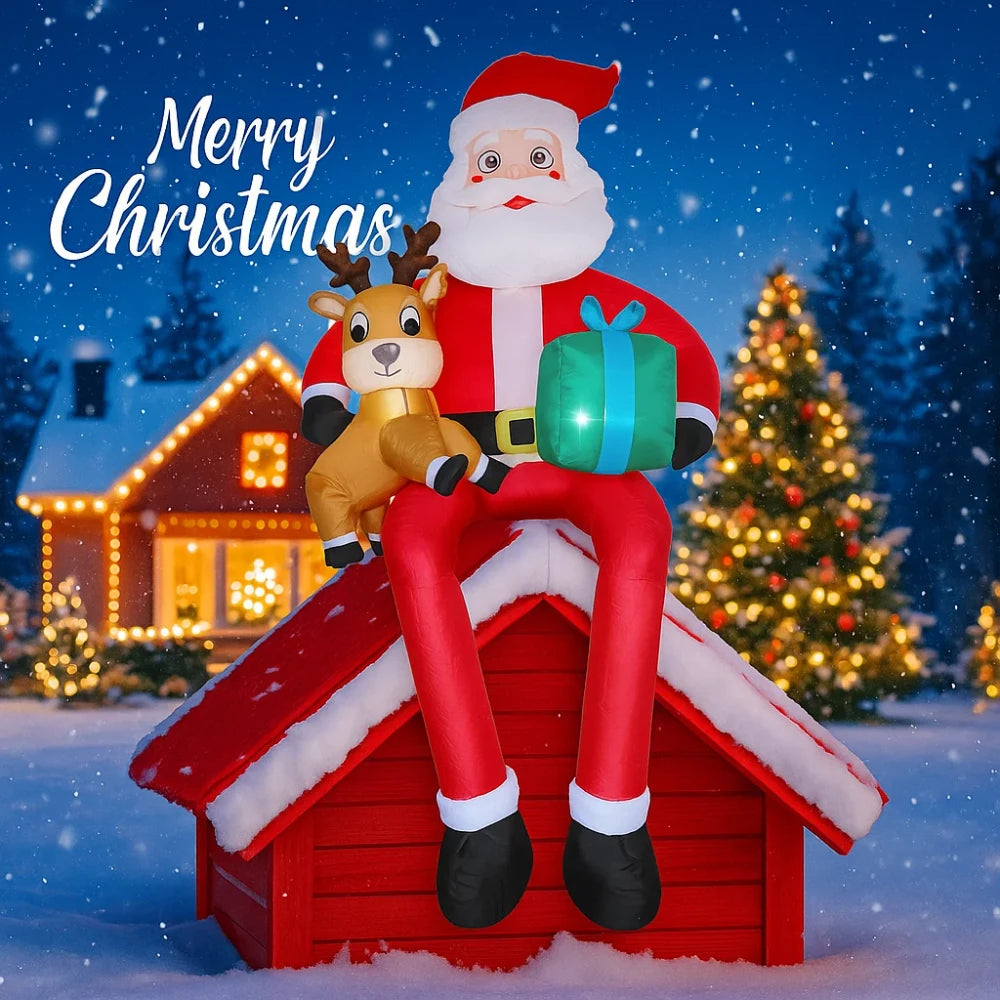 Inflatable Santa Claus Yard Decoration
