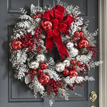 Festive Holiday Christmas Wreath