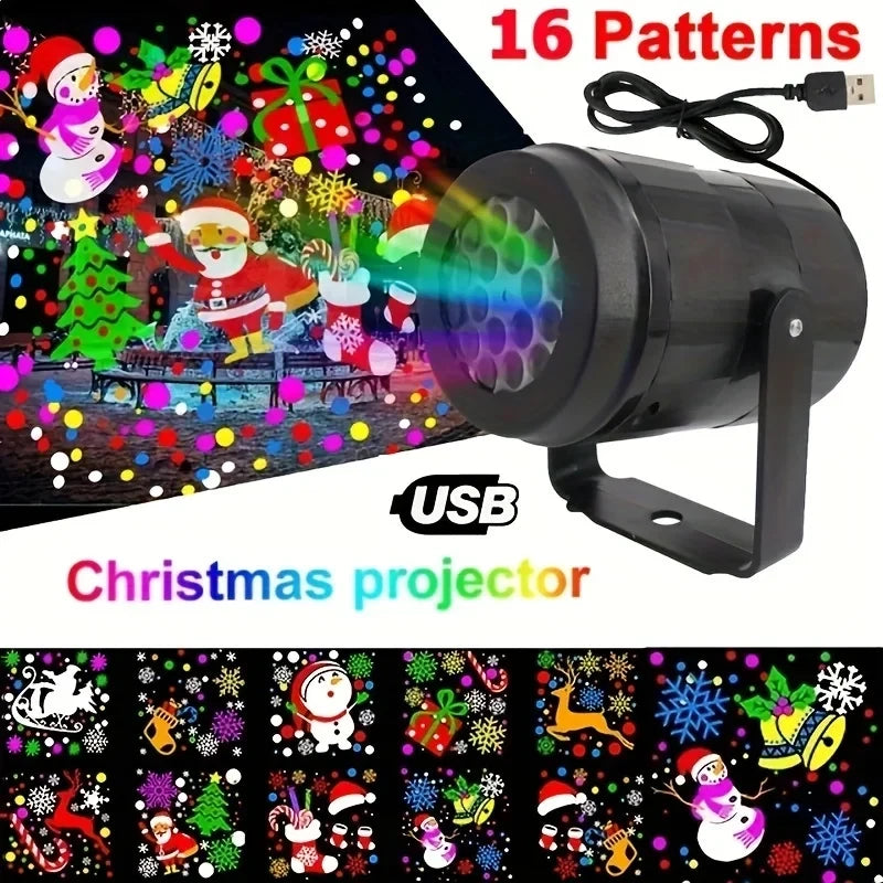 Snowflake Christmas Projector Light