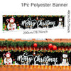 Christmas Outdoor Holiday Banner