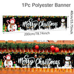 Christmas Outdoor Holiday Banner