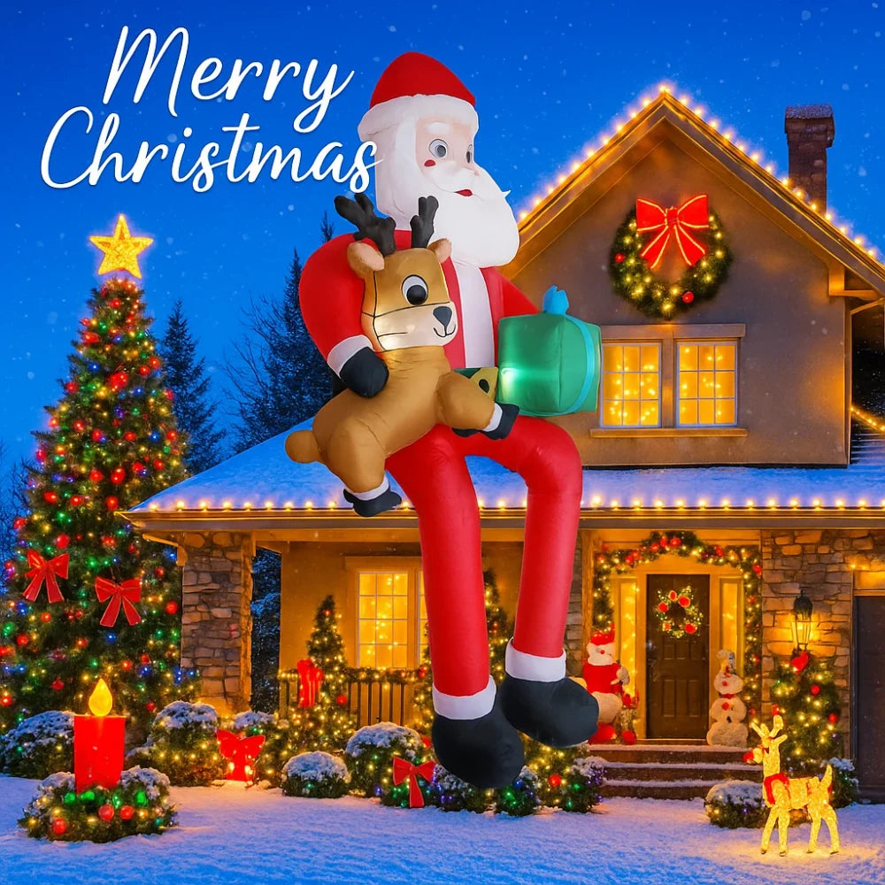 Inflatable Santa Claus Yard Decoration