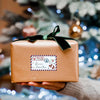 Santa Christmas Gift Tags Stickers