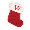 Knitted Alphabet Christmas Stockings