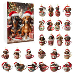 Dachshund Christmas Advent Calendar