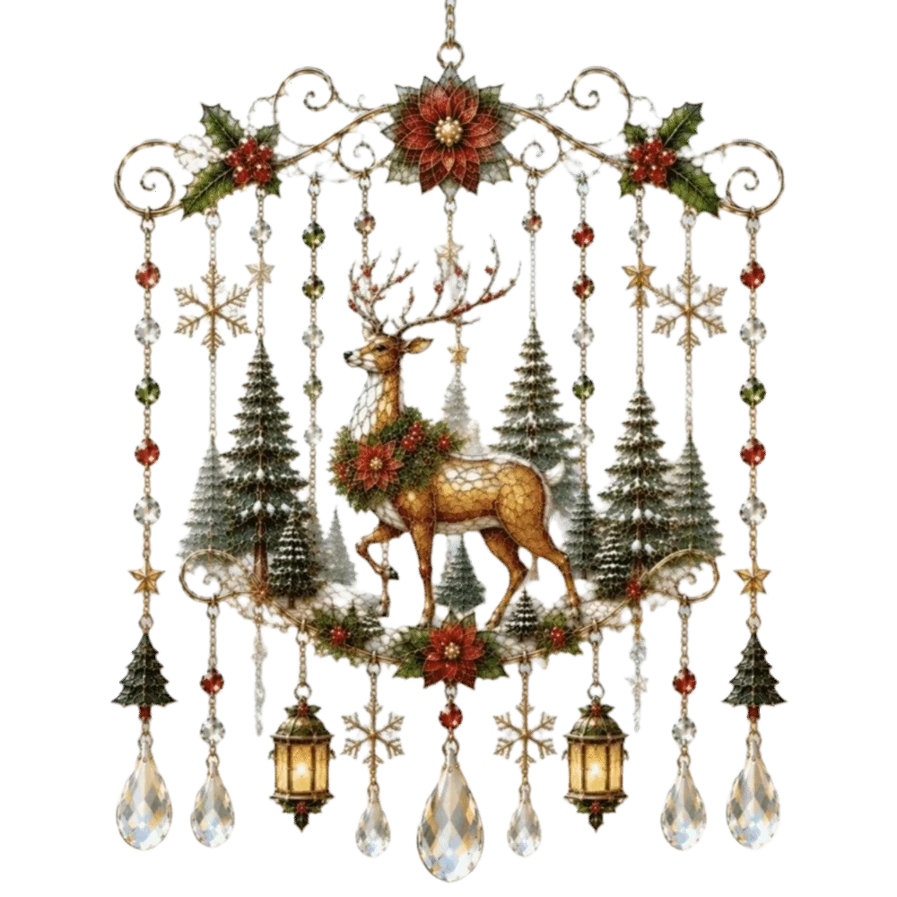 Acrylic Christmas Hanging Ornament