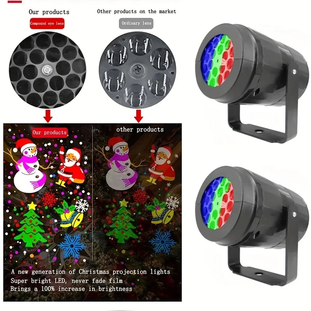 Snowflake Christmas Projector Light