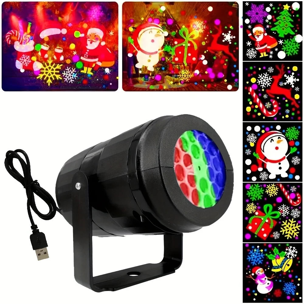 Snowflake Christmas Projector Light