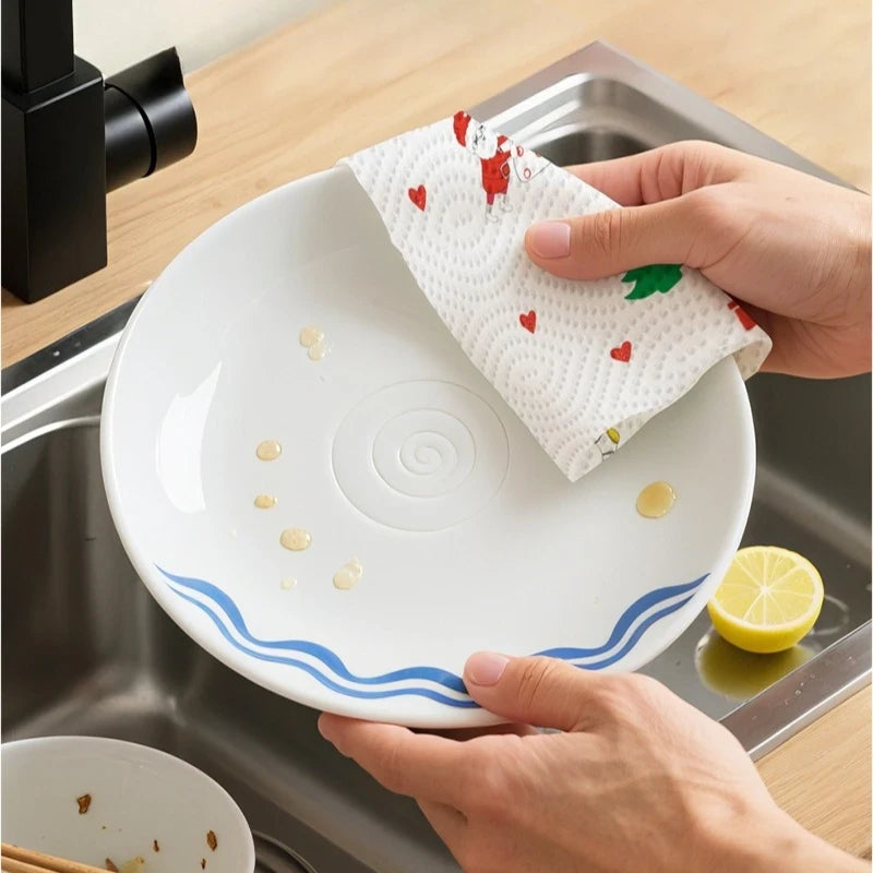 Thickened Disposable Kitchen Paper Towels