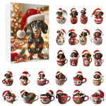 Dachshund Christmas Advent Calendar