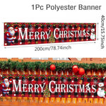 Christmas Outdoor Holiday Banner