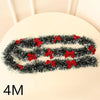 Green Metal Wire Christmas Tree Garland