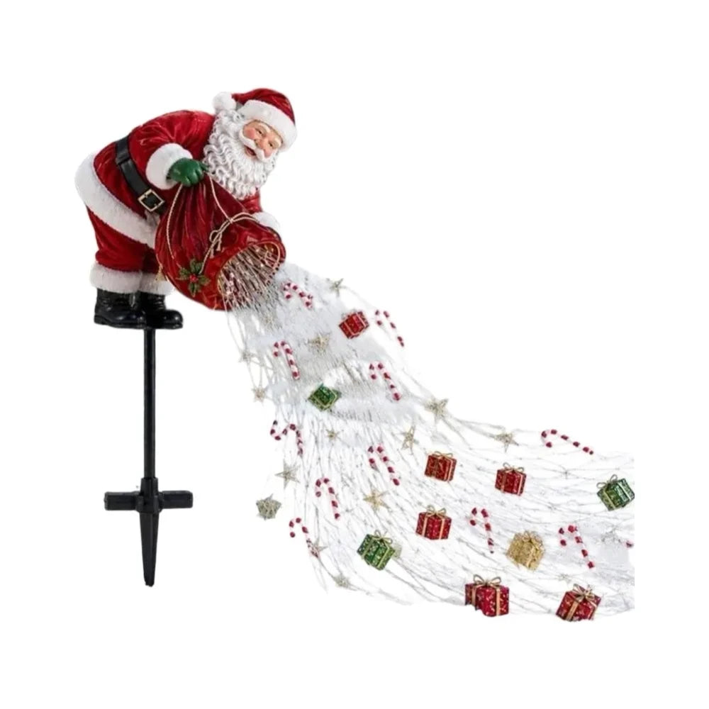 Santa LED Christmas Garden Lights