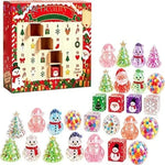 Silicone Mochi Squishy Toys Christmas Advent Calendar