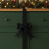 Red Velvet Christmas Cabinet Bows