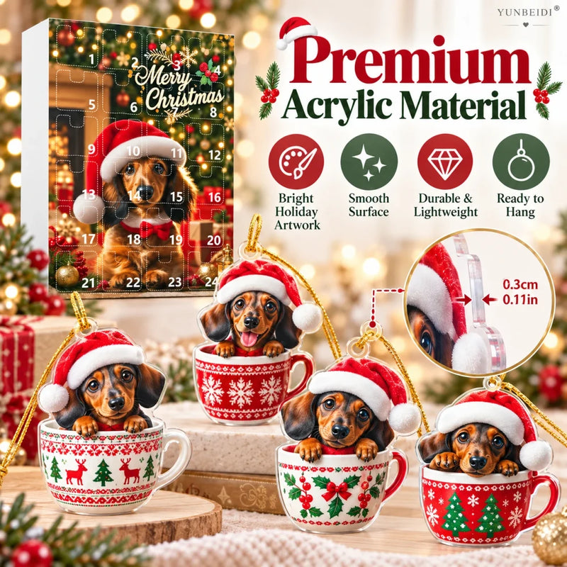 Dachshund Christmas Advent Calendar