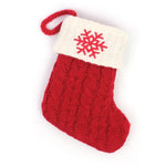 Knitted Alphabet Christmas Stockings
