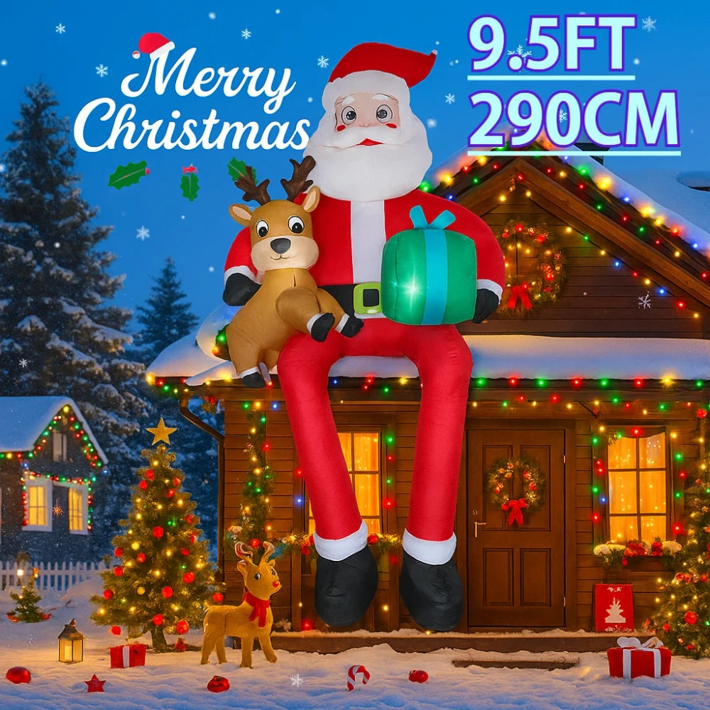 Inflatable Santa Claus Yard Decoration